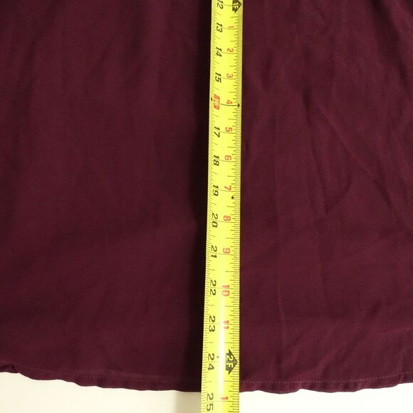 Forever 21 Sleeveless Purple Tank Top Women Plus Size 1X Zip Pocket Side Zipper - Picture 8 of 8